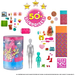 Barbie Color Reveal Mega Sorprese, con Oltre 50+ Sorprese