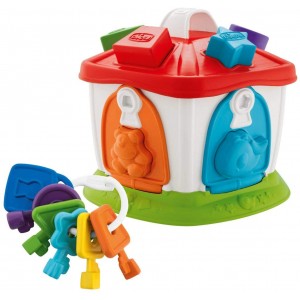 Chicco 2 in 1 Animal Cottage, Puzzle Game with Colored Keys and Plastic Molds_ok!