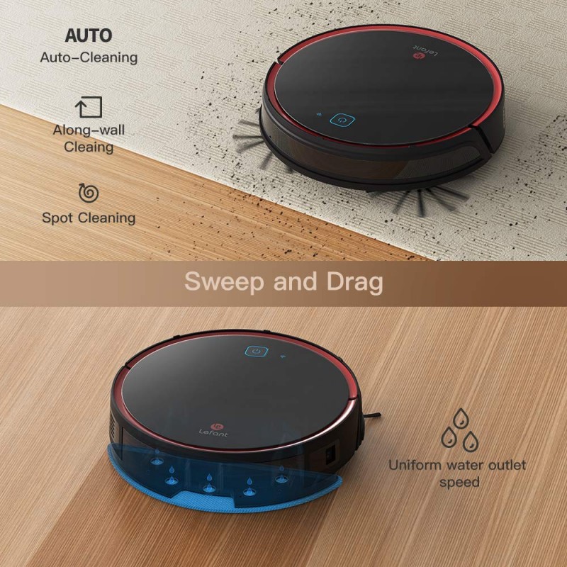 Robot Vacuum Cleaner Floor Cleaning, Silent, Smart Sensor