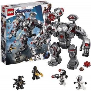 LEGO 76124 Super Heroes War Machine Buster Action Figure, con Minifigure di Ant-Man, Playset dei Supereroi