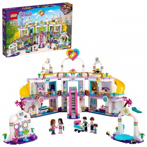LEGO 41450 Friends Heartlake City Shopping Mall Building Set with 5 Shops, 4 Minidolls, Microdoll Henry and Baby Figure_ok!