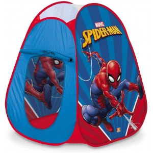 Mondo Toys Spiderman Pop-Up Tent, Play Tent for Boys and Girls, Easy to Open, Carry Bag, 28427_OK!