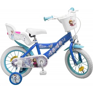 TOIMS Frozen Children's Bicycle, Blue, 14 inches_ok!