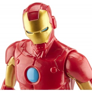 Marvel Avengers Titan Hero Series Iron Man Action Figure, 12 Inch Toy, Inspired by Marvel Universe, For Children From 4 Years Old_ok!
