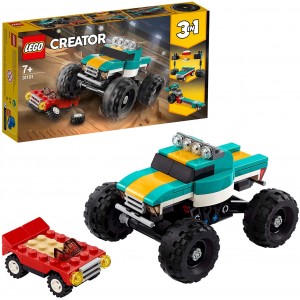 LEGO Creator 31101 3in1 Monster Truck, Dragster