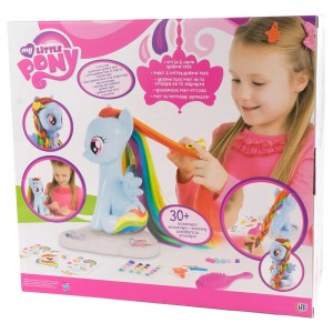 Grandi Giochi My Little Pony Rainbow Dash Comb Head 3+, For Many Different Hairstyles, Colored, GG00871_ok!