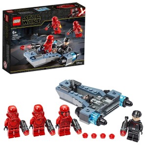 LEGO Star Wars BattlePackSithTroopers, Playsetcon Speeder da Battaglia,Collezione LAscesa di Skywalker, 75266 