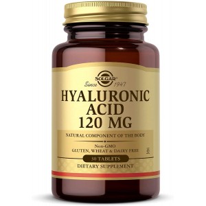Solgar Dietary Hyaluronic Acid Supplements,120 Milligram, 30 Tablets 3821_ok!