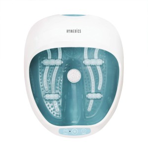Electric Foot Massager, HoMedics Foot Spa, With Vibrating, Hydromassage, Magnetotherapy and Heater, Pumice Stone and Massage Rollers Included, FS-250-EU_ok!