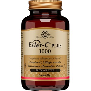 Vitamin C Supplement, Ester-C plus 1000mg, 30 Tablets E1050_ok!
