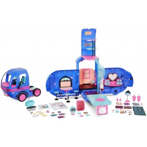 Vehicle Toy Collectible, Lol Surprise OMG Series Camper 4-in-1 Fashion Glamper, With Over 55 Surprises, 569459E7C_ok!