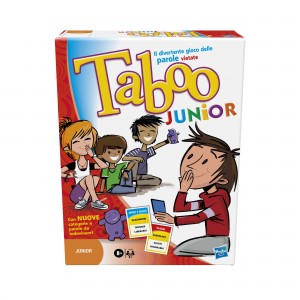 Funny Boxed Game, Hasbro Gaming Taboo Junior Classic Board Game, 14334103_ok!