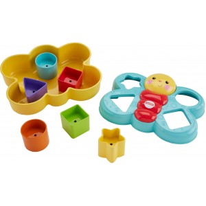 Giocattolo Per Costruire Cubi, A Forma Di Farfalla Fisher-Price, Per Bambini, BLT38 
