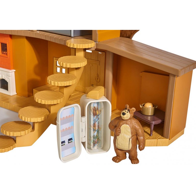 Simba 109301633 Bear-Masha House Playset Assorted 