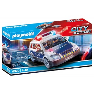 Police Car Toyset, Playmobil City Action - Police Car, Aged 4 Years Old,  6920_ok!