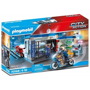 Police Station Minifigures, Playmobil City Action - Escape From Police Station, 70568_ok!