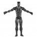 Black Panther Figure Toy, Hasbro Marvel Avengers - Statuetta D'azione, 30 cm, Multicolore, E7876ES0