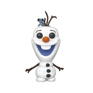 Olaf Collectible Toy, Funko Pop Games! Disney: Frozen 2 - Olaf Figurine With Bruni, 46585_ok!