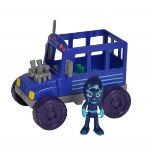 Ninja Truck Toy, PJ Mask Ninja Mit Bus, Blu, 109402228 