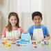 Hasbro Play-Doh - Set per la Colazione (Playset con 6 vasetti di Pasta da Modellare e 10 Accessori)