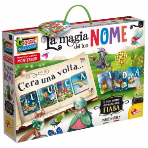 Gioco Da Tavolo Magico, Smooth Games - Gioco Educativo Montessori La Magia Del Tuo Nome, Multicolore, 80182