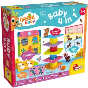 Baby Educational Game, Lisciani Smoothiechi- Carotine 4 In 1 Preschool, Multicolored, 79872_ok!