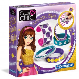 Fashion Classic Bracelets, Clementoni 15218 - Crazy Chic, Girls Pretend Playset, 15218_ok!