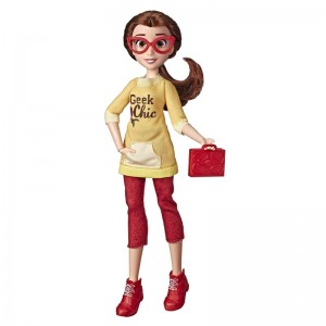 Hasbro Disney Princess - Belle Comfy Squad, doll with comfortable clothes and accessories, inspired by the film Ralph splits the internet 