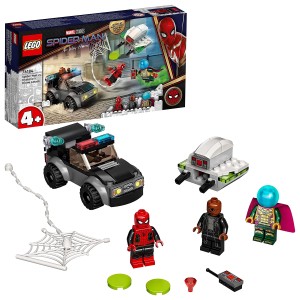 Marvel Spiderman Collectible Set, Lego Marvel Spider-Man And Lattacco With Mysterium Drone, Construction Set With Cars,  76184_ok!