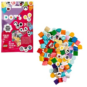 Decorazioni fai da te per la cameretta dei bambini, decorazione Lego Dots - Serie 4 con accessori, gioielli e decorazioni, kit di lavoretti creativi per bambini, 41931