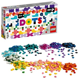 Kids Creative Building Blocks, Lego Dots Mega Pack Kit For Creative Games For Children, DIY Bedroom Decorations And Costume Jewelery, 41935_ok!