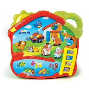 Clementoni 14989 -Animals Music and Learn Toy, 14989_OK!