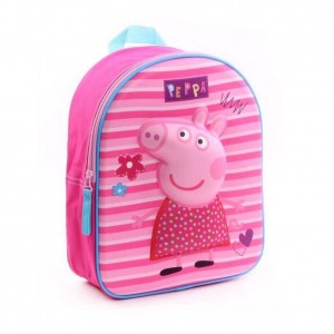 Zaino rosa per l'asilo, Peppa Pig Kinderrcksack bagagli - Bagaglio per bambini Unisex - Bambini e ragazzi, 007-8535