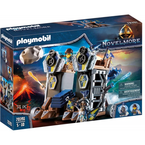 Armored Minifigurines Collectibles, Playmobil Novelmore - Novelmor Playmobil With Machiner, From 4 to 10 years, 70391_ok!