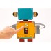 Robot Di Cartone Creativo, Clementoni Play Creative Crea il Tuo Gioco Di Robot, Multicolore, 15262