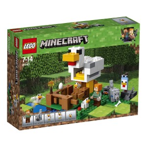 Set Di Costruzione Fattoria Giocattolo, LEGO Minecraft Il Pollaio, 21140 