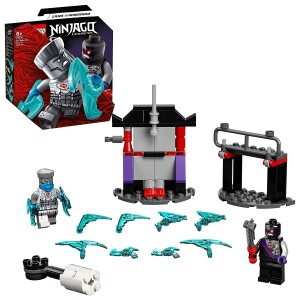 Giocattolo Da Battaglia Rotante, Lego Ninjago Epic Battle - Zane Vs Nindroid Robot Warrior, Con 2 Minifigure, 71731 