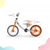 Toddler Bicycle Adjustable, Kinderkraft Bicycle 2way Next, Bike Without Pedals, Metal, Adjustable Saddle, Orange, KR2WAY00ORA00000_ok!