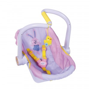 Baby Doll Carrier Basket, Baby Born Baby Seat For Pop Of 43 cm-With Safety Belt, 829189_ok!