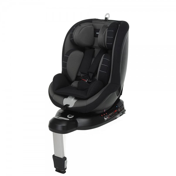 Car Safety Seat, Foppapedretti Logik i-Size Isofix 360 ° Child Swivel Car Seat, Black- 9700416001_ok!
