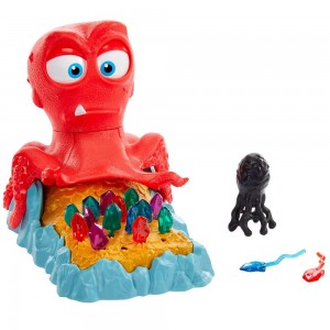 Octopus Fun Game, Mattel Games - Paul The Octopus, Con 16 Gemme E Inchiostro Giocattolo, GMH36 