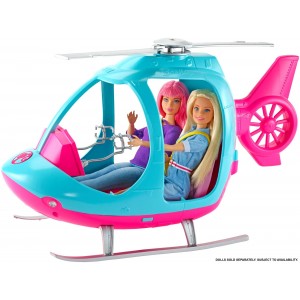 Doll's Helicopter Set, Barbie The Helicopter For Dolls, Elica Turning , FWY29_ok!