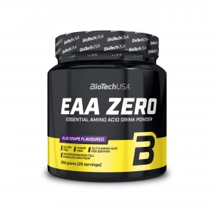 Biotechusa EAA ZERO Flavored And Powdered Nutritional Supplement- 350 G, Blue Grapes-5999076220571_ok!
