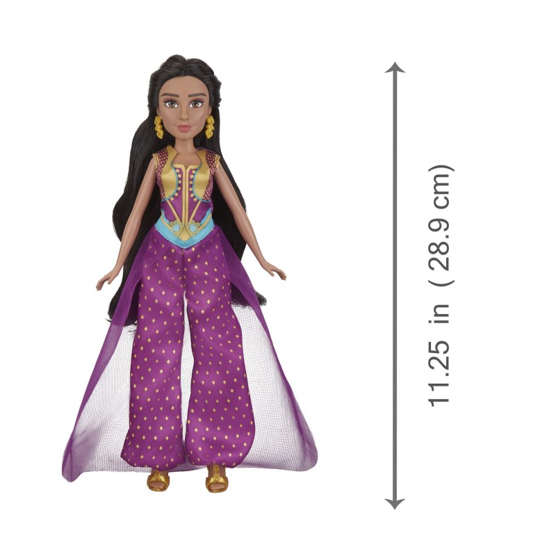 Disney Princess Jasmine Doll con outfit, scarpe e accessori, ispirati a  disneys Aladdin Fabbricazione reale, giocattoli