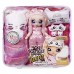 Collectible Fabric Doll, Na! Na! Na! Surprise, Fashion Mila Rose - Teens Slumber Party -  27 cm, Persian-Haired Pink Kitten, 577423C3 _ok!