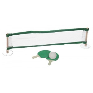 Ping Pong Playset, Funtime World's Smallest Table Tennis, Green- PL7810_ok!