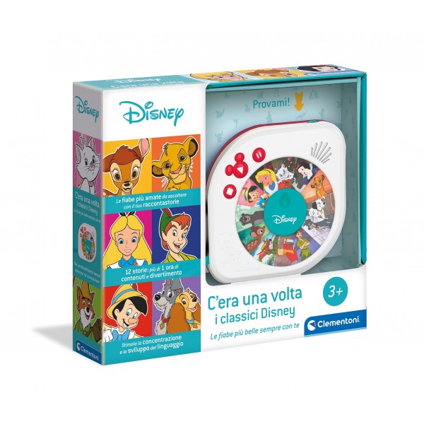 Electronic Educational Toy, Clementoni - Disney Once Upon A Time, Italian Classic Storytelling For 3 Years, Multicolor, 17674_ok!