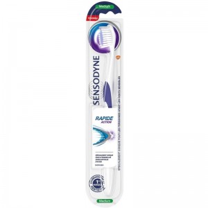 Sensodyne - Rapid toothbrush for sensitive teeth, medium 