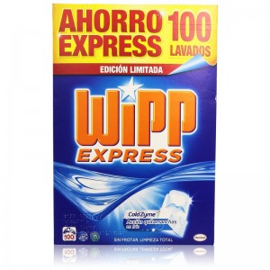 Wipp Express Detersivo in Polvere, 100 Lavaggi, 6.5 kg 