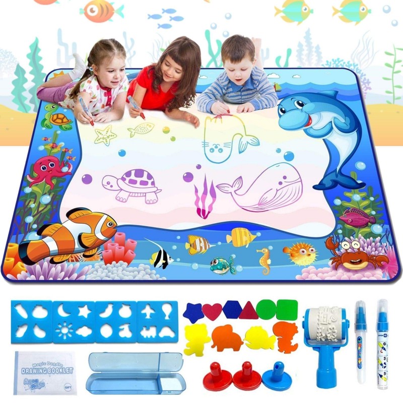 Omew Water Doodle Mat Water Drawing Painting Mat Larger Size 120 X 90cm Water 6 